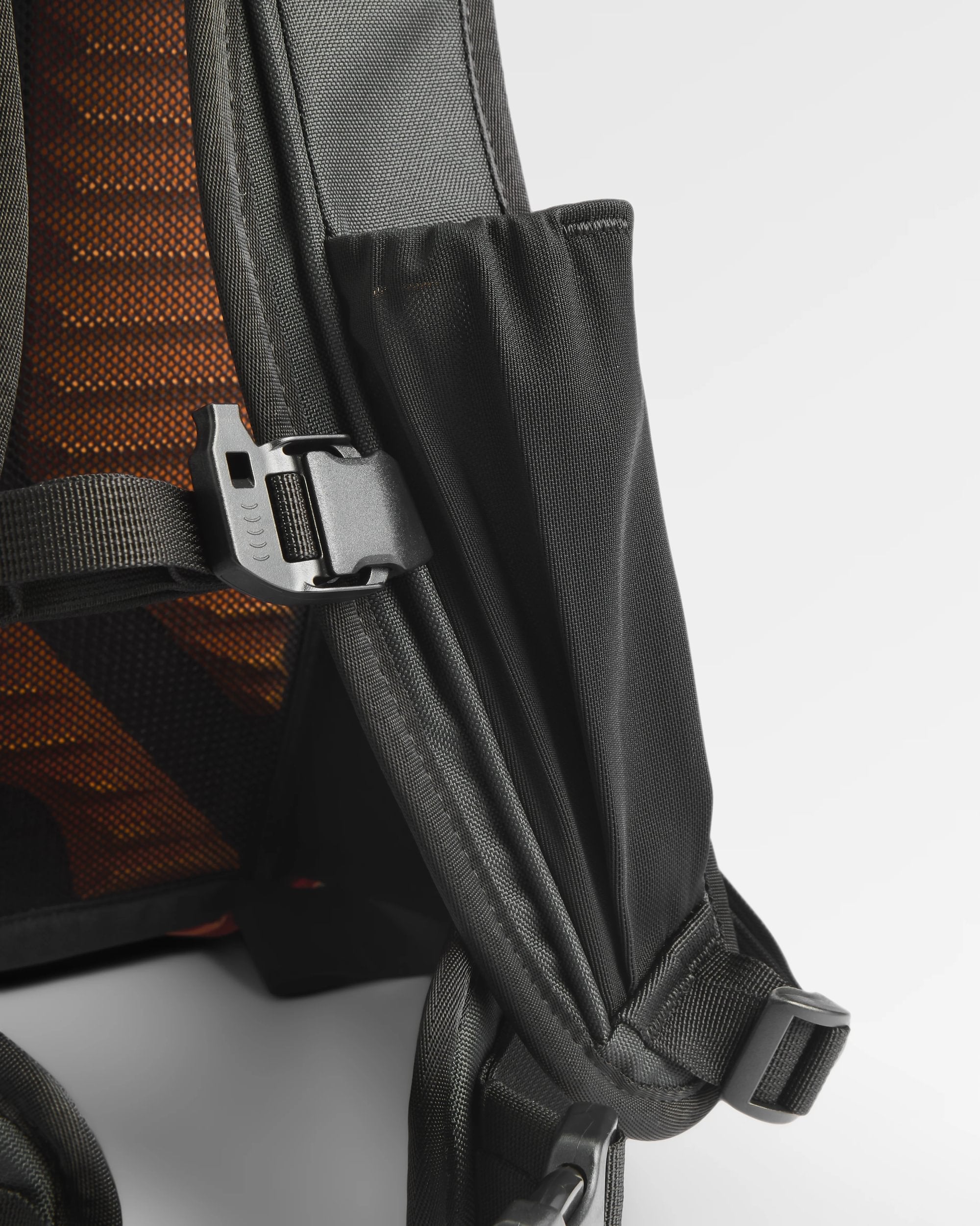 Atlas Recycled Backpack Duffel - Black - Flatlay