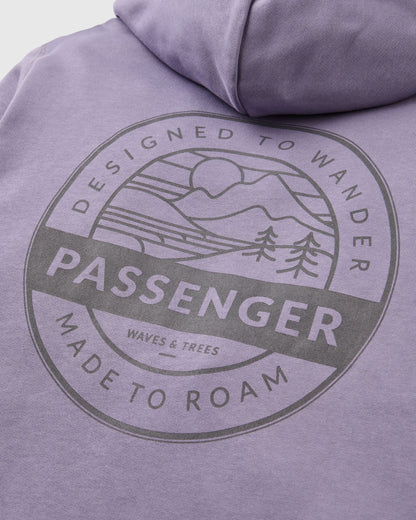 Odyssey Hoodie - Heather - Flatlay