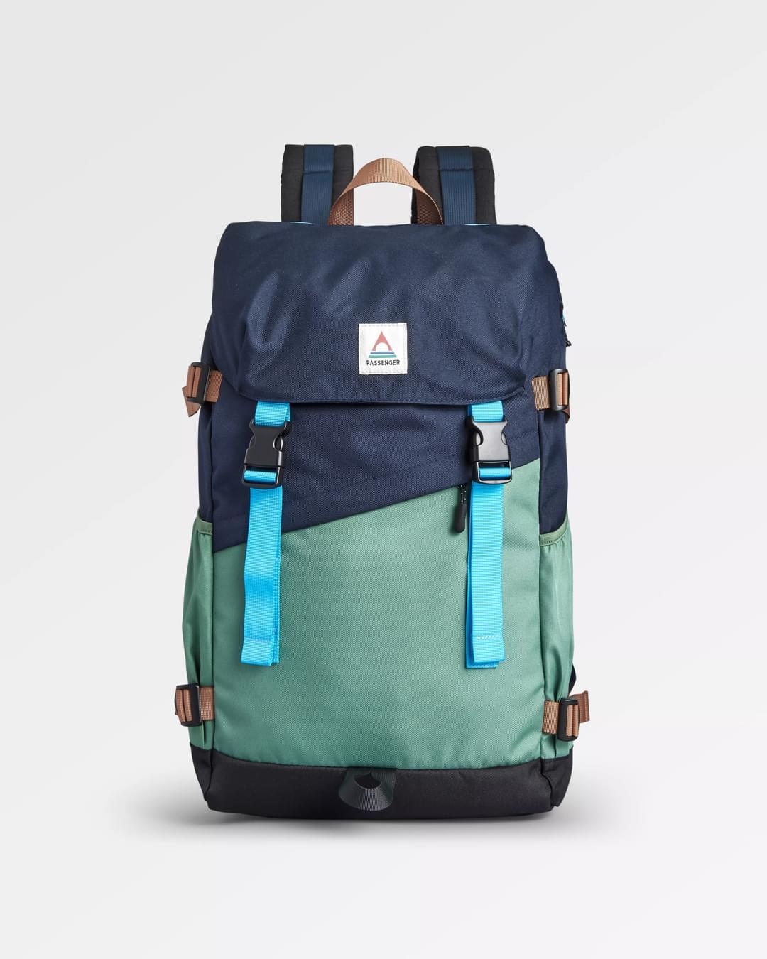 Boondocker Recycled 26L Backpack - Deep Navy/Laurel Green