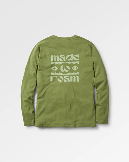 Sunrise Recycled Cotton Ls T-Shirt - Loden Green