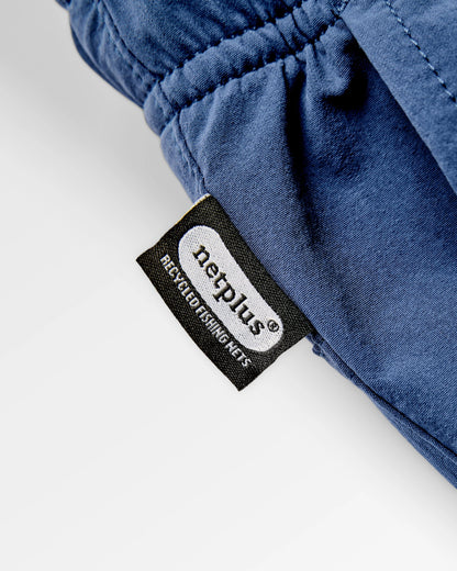 Drifter Beach Lined Short - Dark Denim - Flatlay