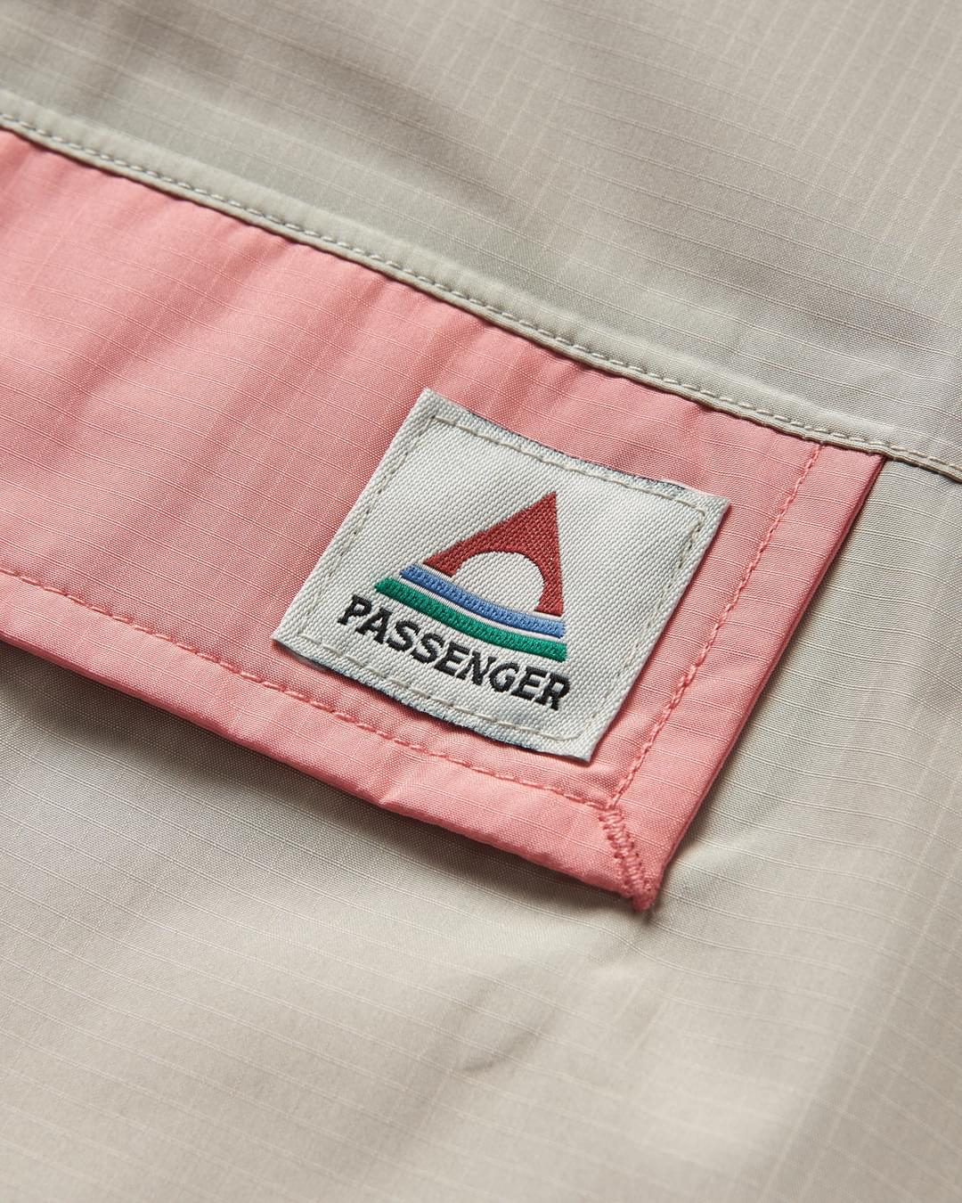 Eden Recycled Oversized Water Resistant Jacket - Feather - Flatlay