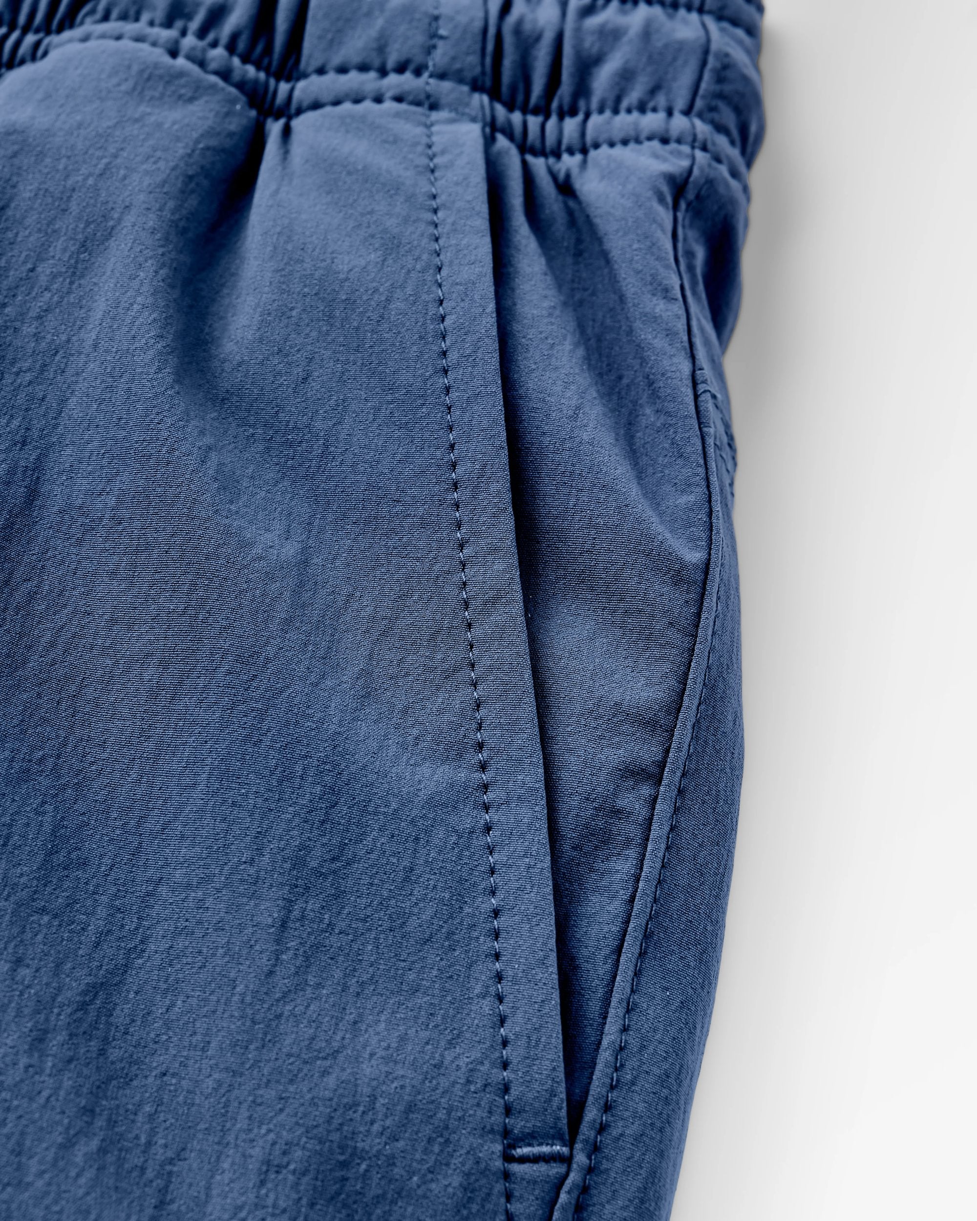 Drifter Beach Lined Short - Dark Denim - Flatlay