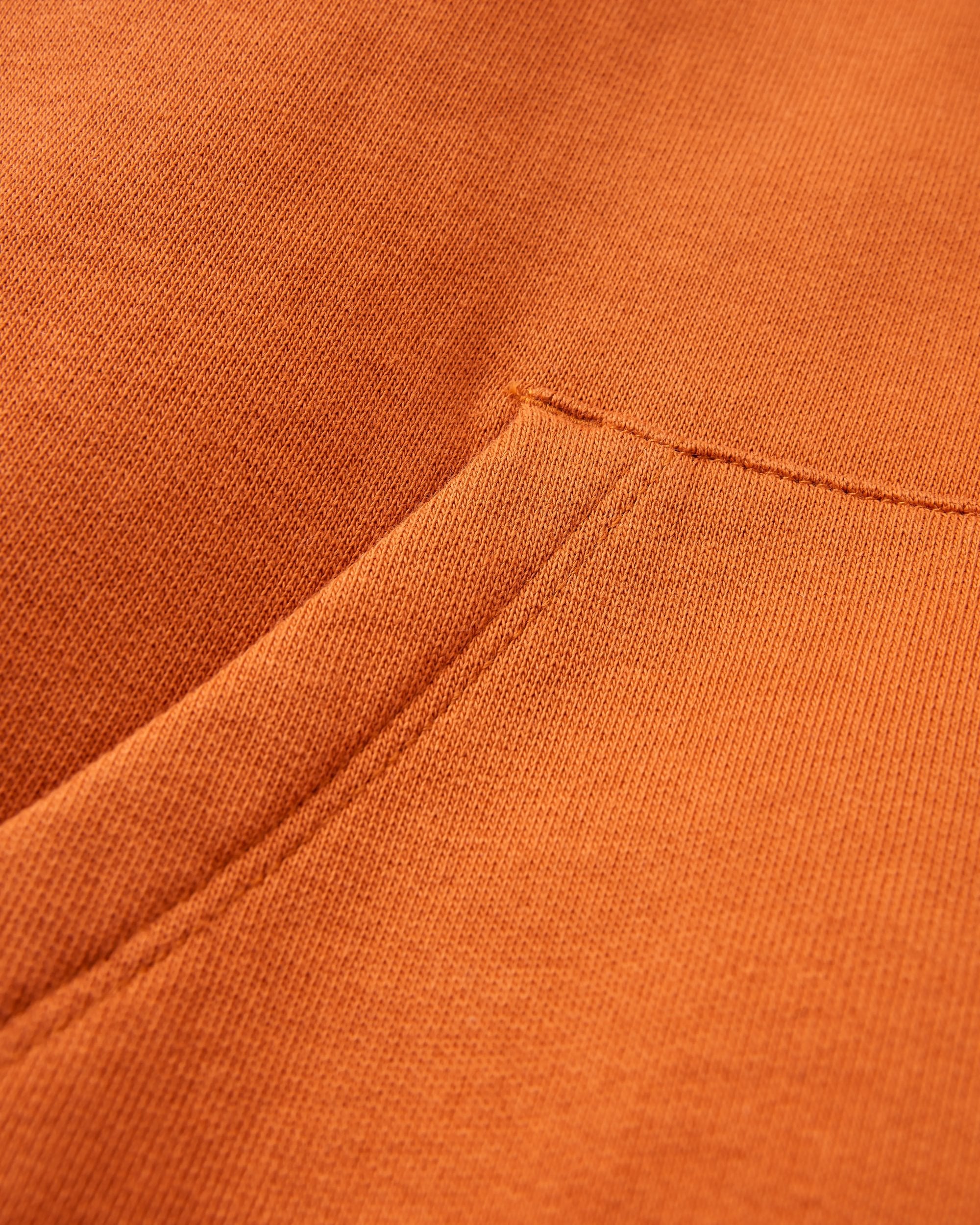 Passenger Relaxed Fit Hoodie - Sunset Orange - Flatlay