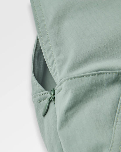 Refuel Ripstop Dungarees - Pistachio - Flatlay