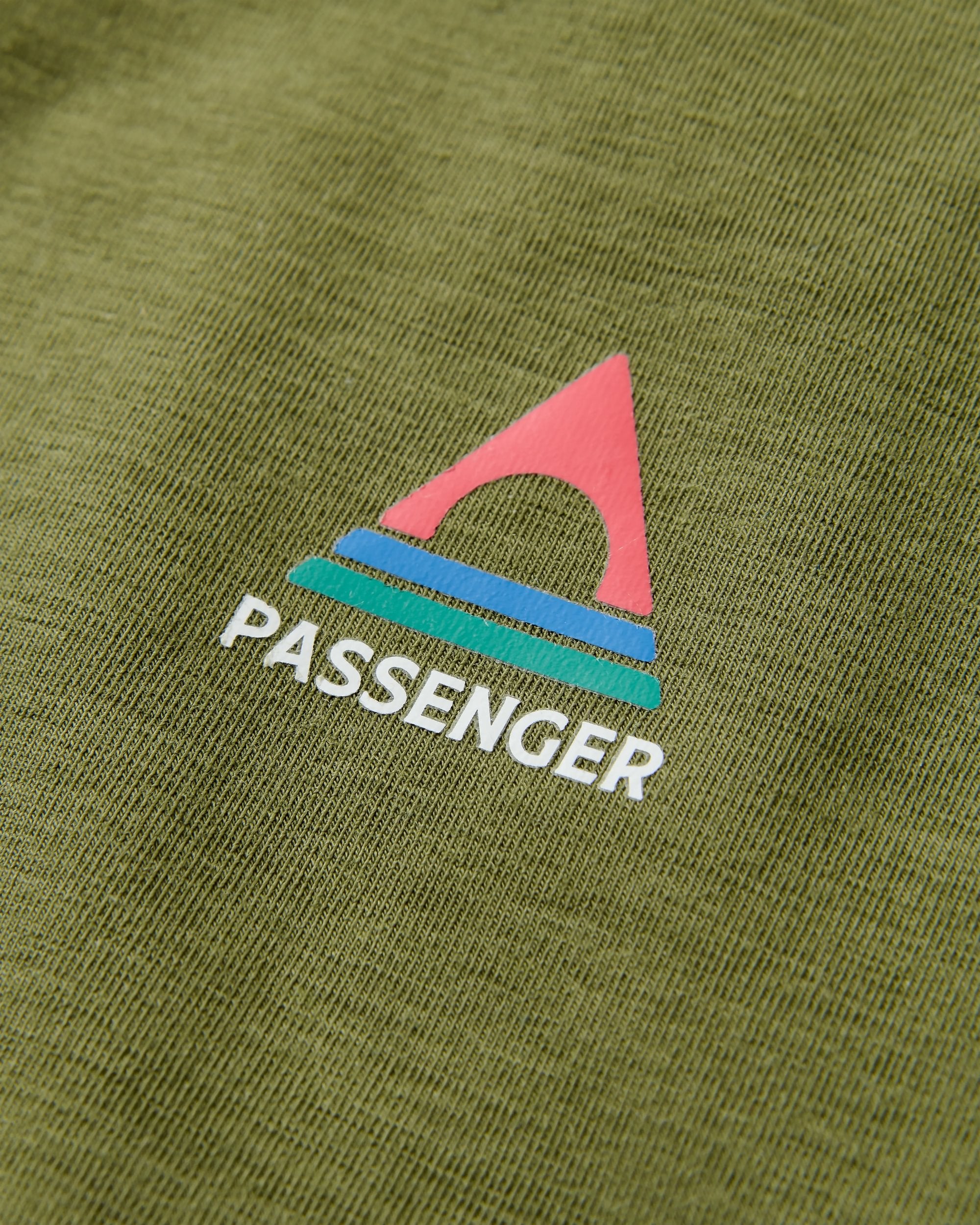 Classic Logo Drirelease® Active T-Shirt - Khaki - Flatlay