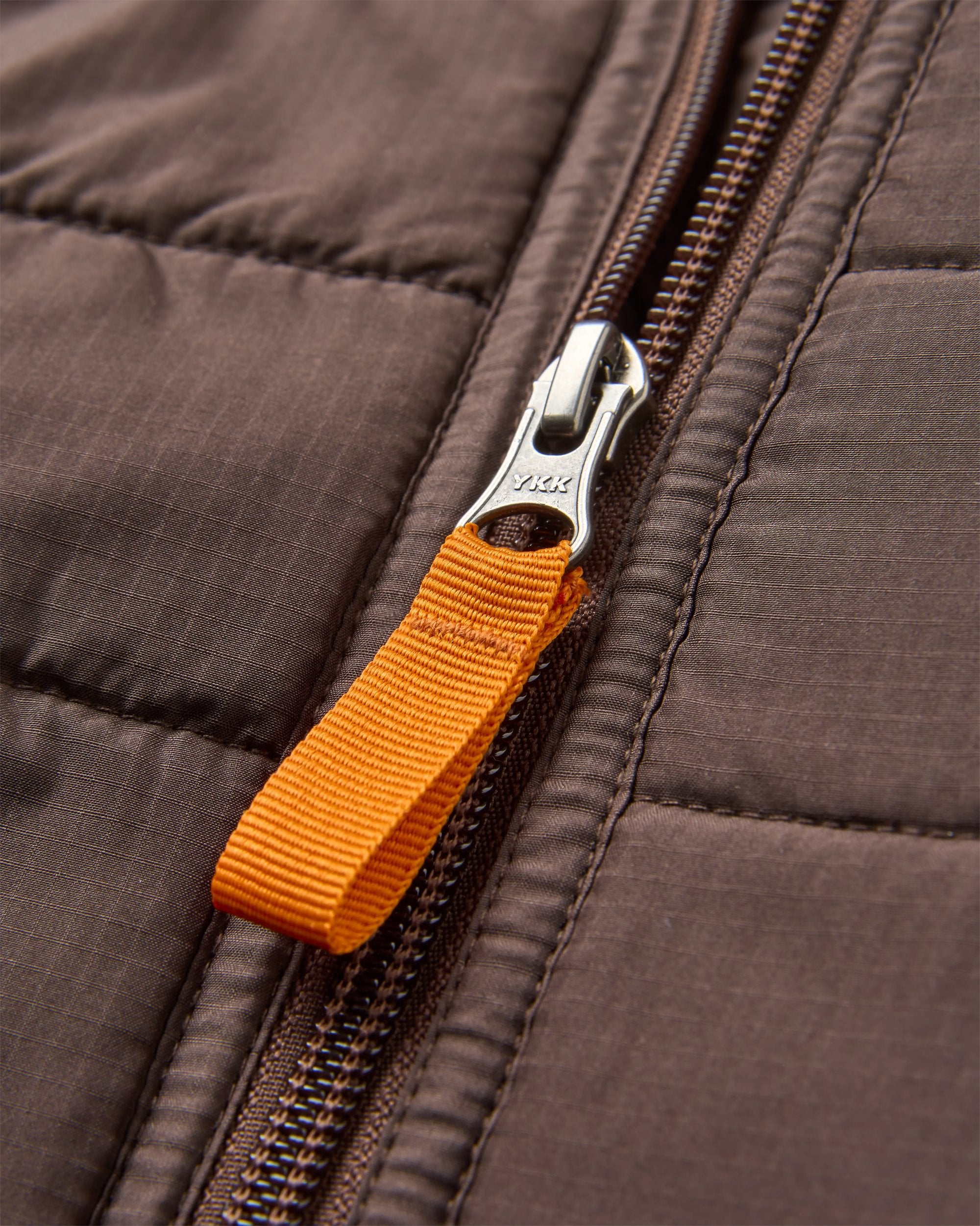 Born Explorer Recycled Polar-Lined Sherpa Fleece - Caramel/Espresso - Flatlay