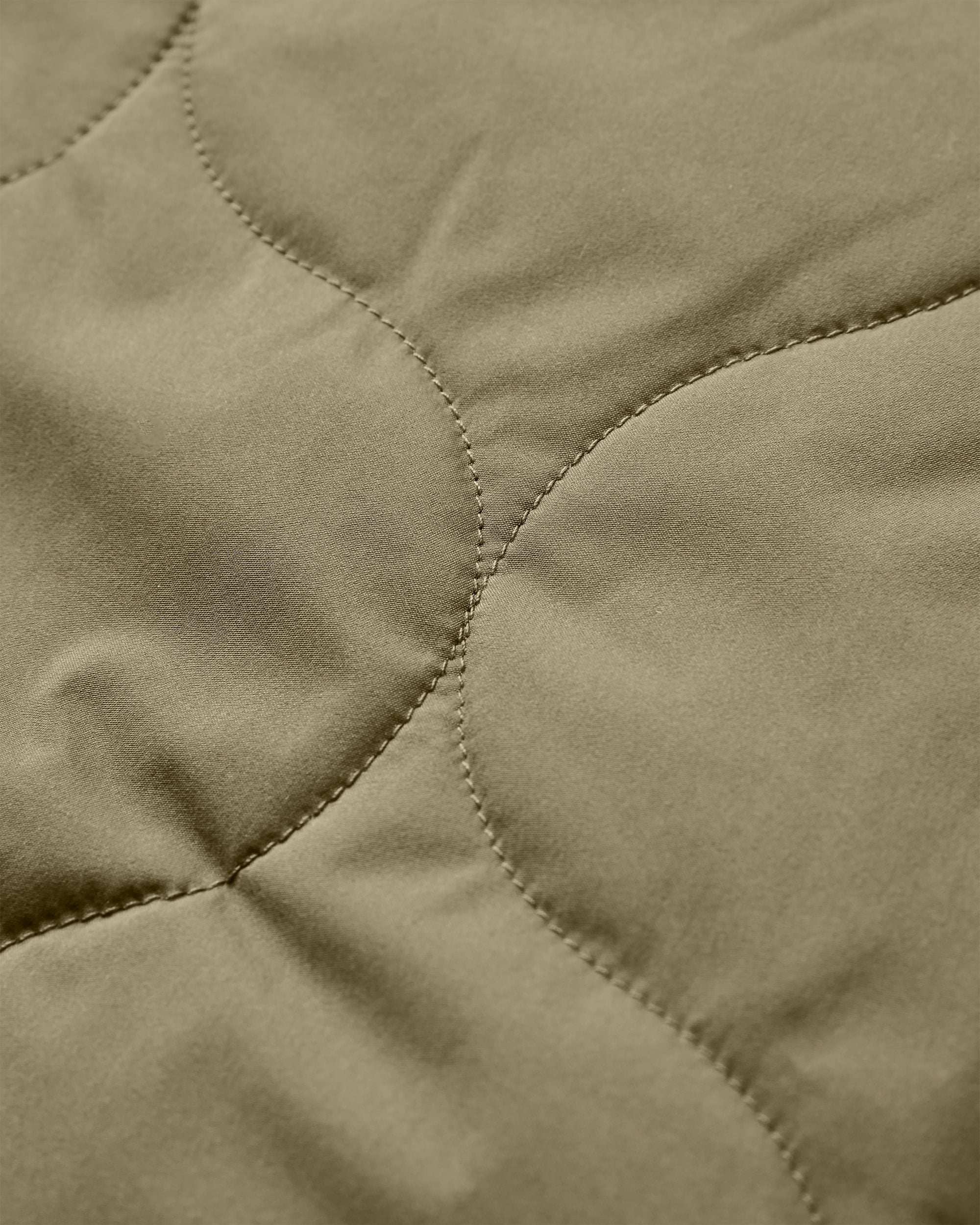 Flora Long Recycled Insulated Parka - Dusty Olive - Flatlay