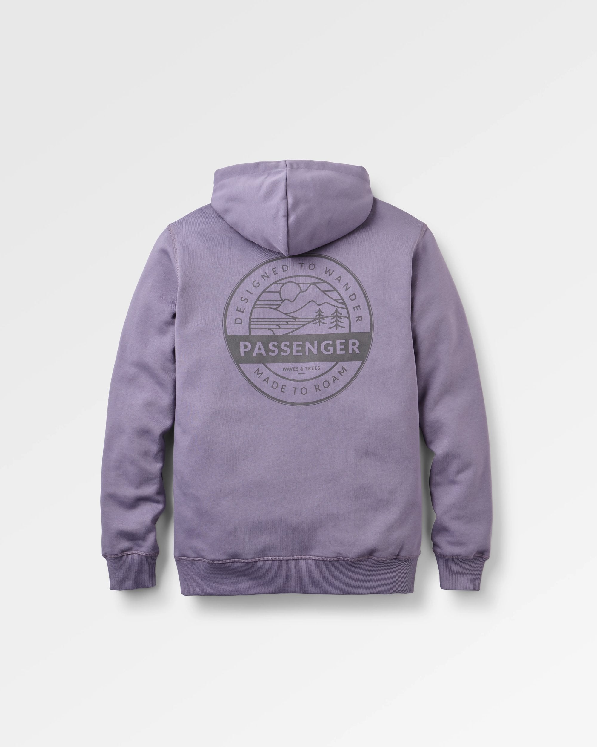 Odyssey Hoodie - Heather - Flatlay
