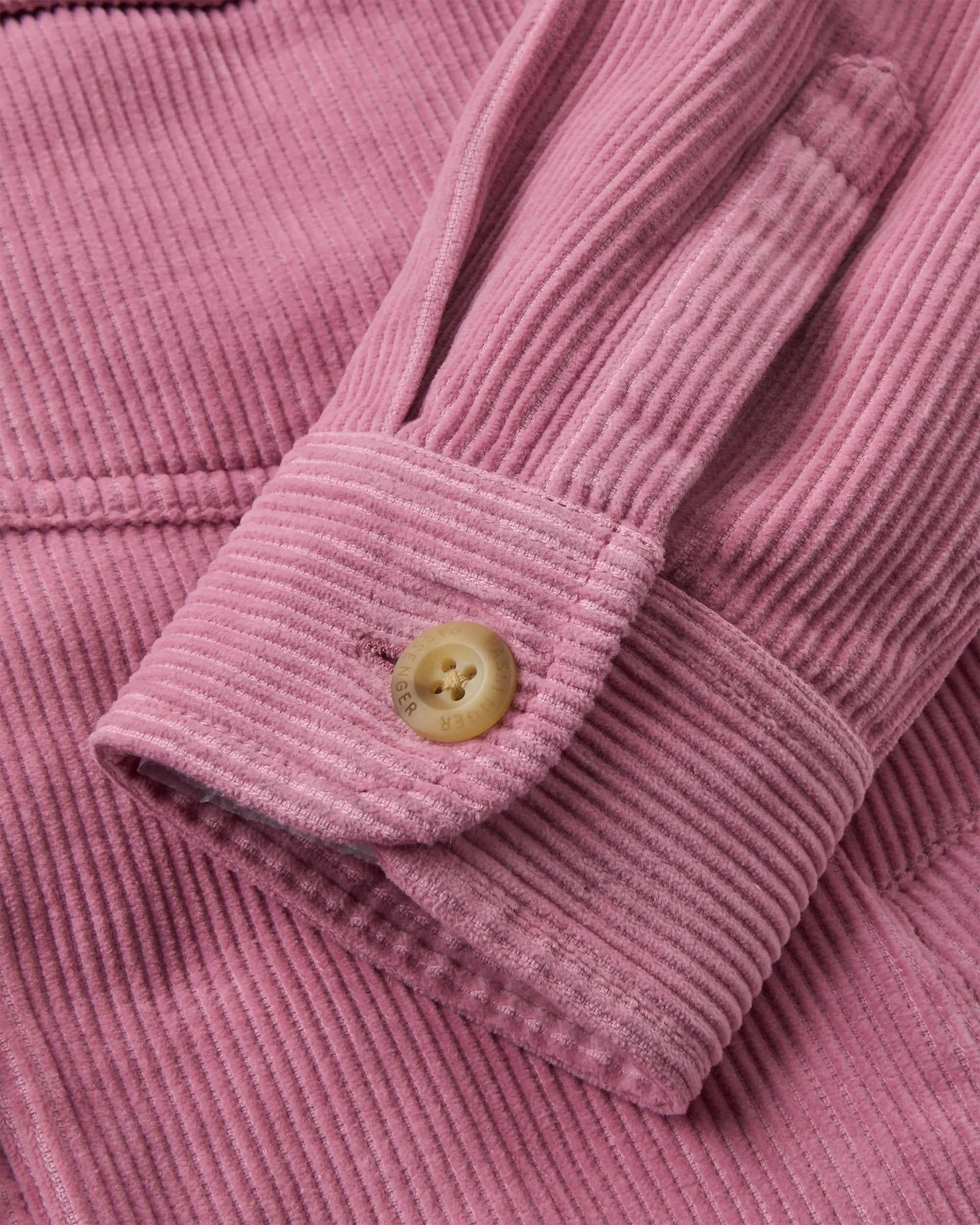 Stella Cord LS Shirt - Pink Haze - Flatlay