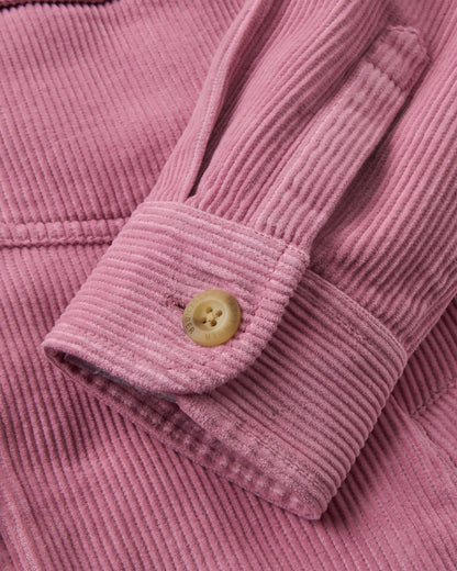 Stella Cord LS Shirt - Pink Haze - Flatlay
