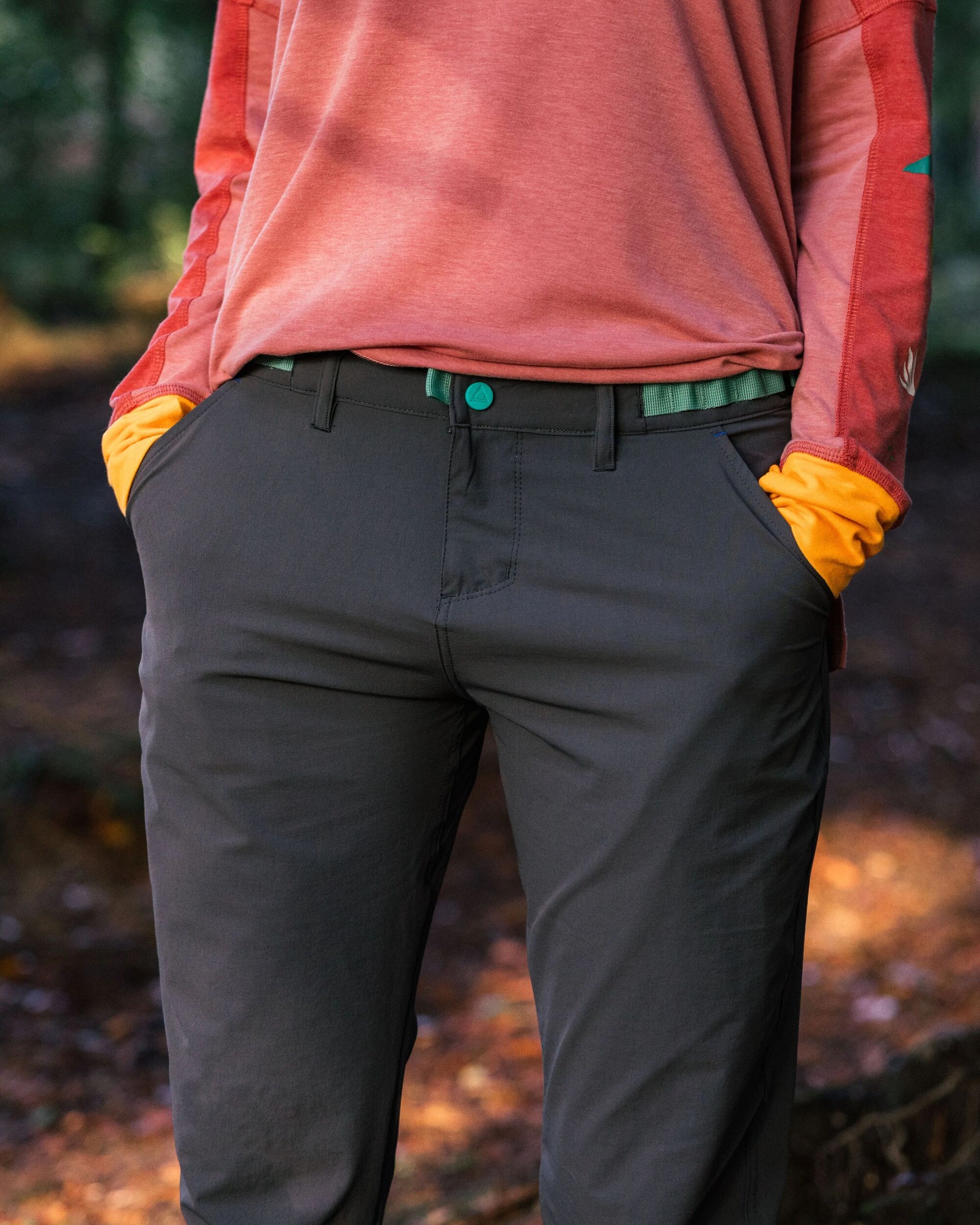 365 Trail Roll Up Trouser - Charcoal