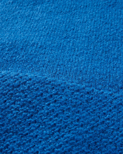 Cove Recycled Knitted Jumper - Azure Blue