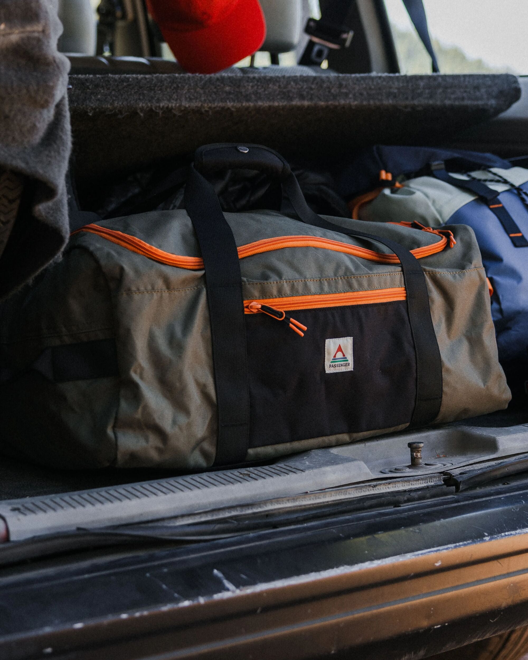 Boondocker Recycled 30L Duffel - True Black/ Khaki
 - Lifestyle