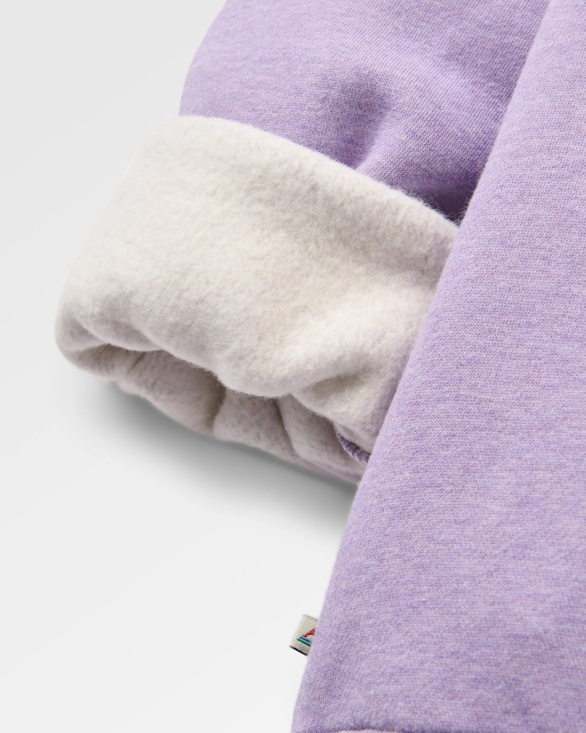 Legacy Sweatshirt - Purple Haze Marl - Flatlay