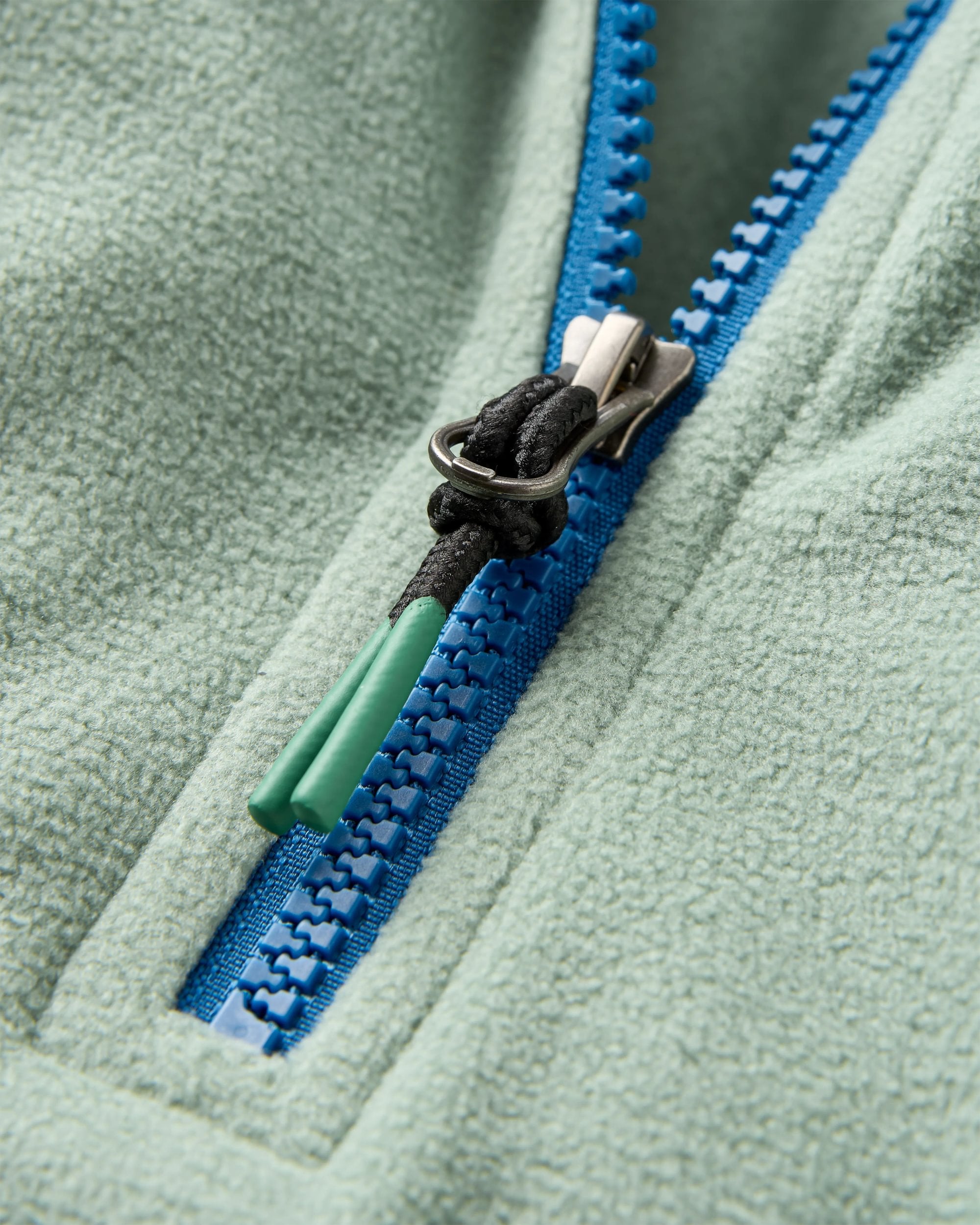 Ayla Recycled Micro Polartec® Fleece - Pistachio - Flatlay