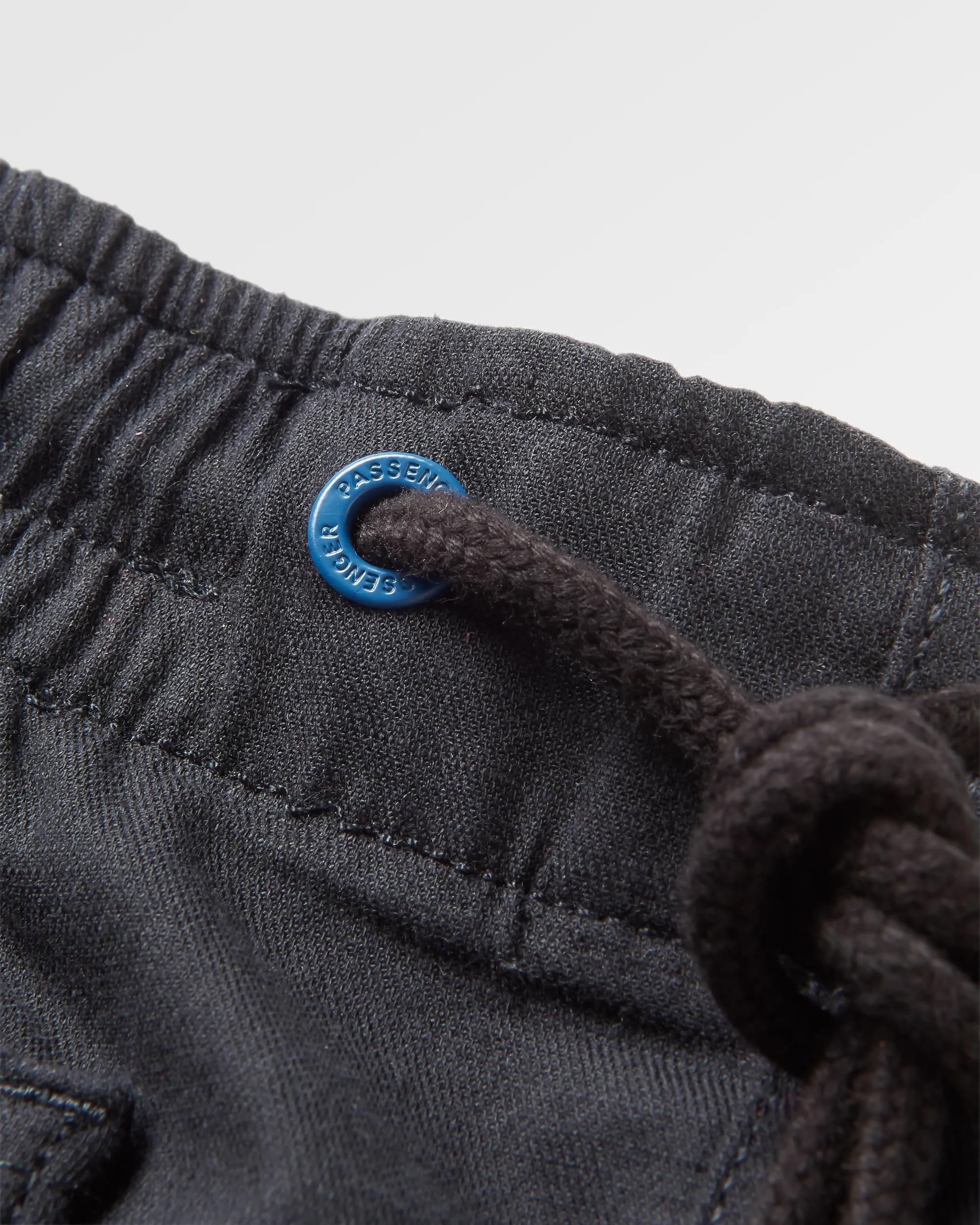 Hydrilla Organic Cotton Trouser - Black - Flatlay