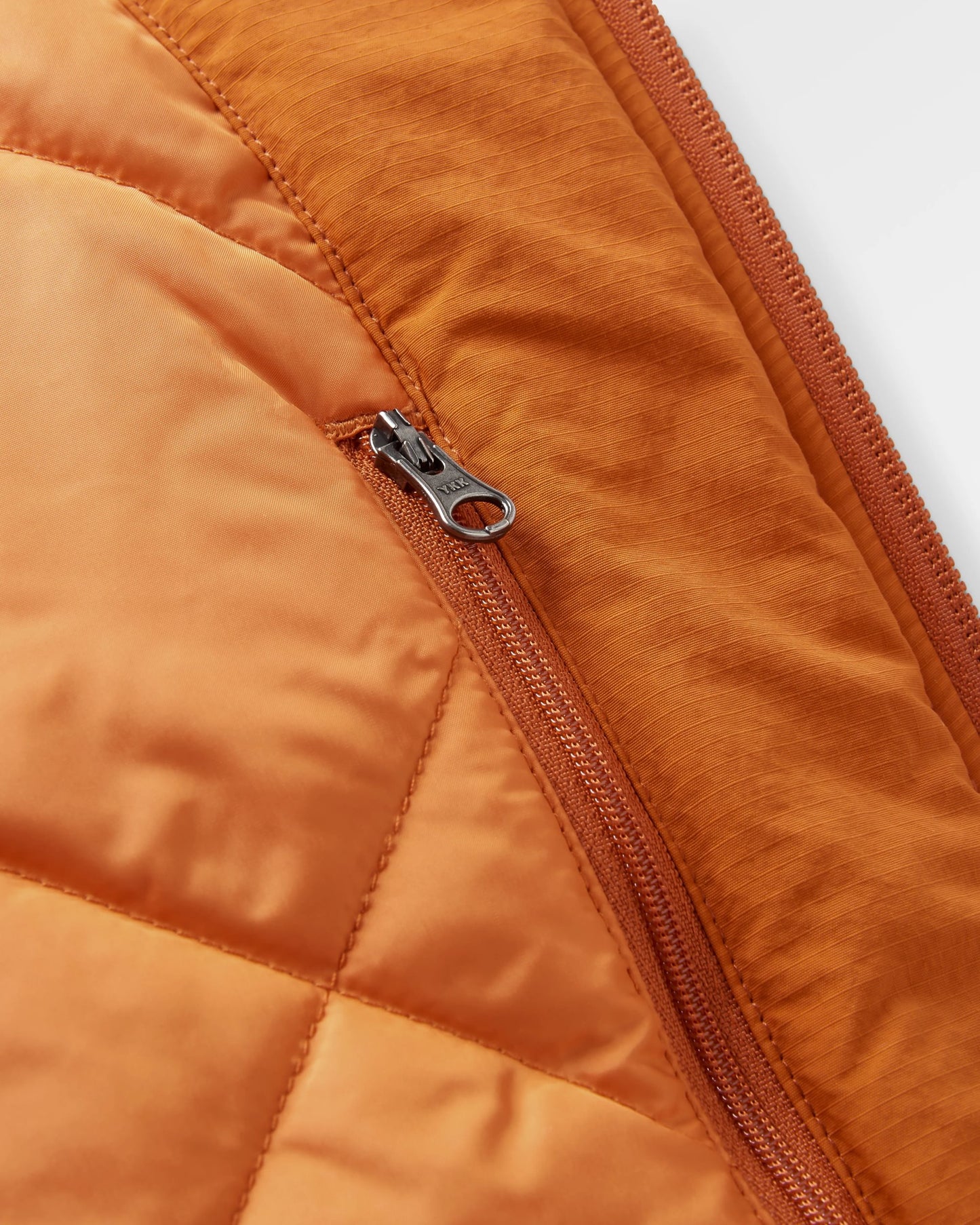 Tasi Recycled Insulated Jacket - Sunset Orange - Flatlay