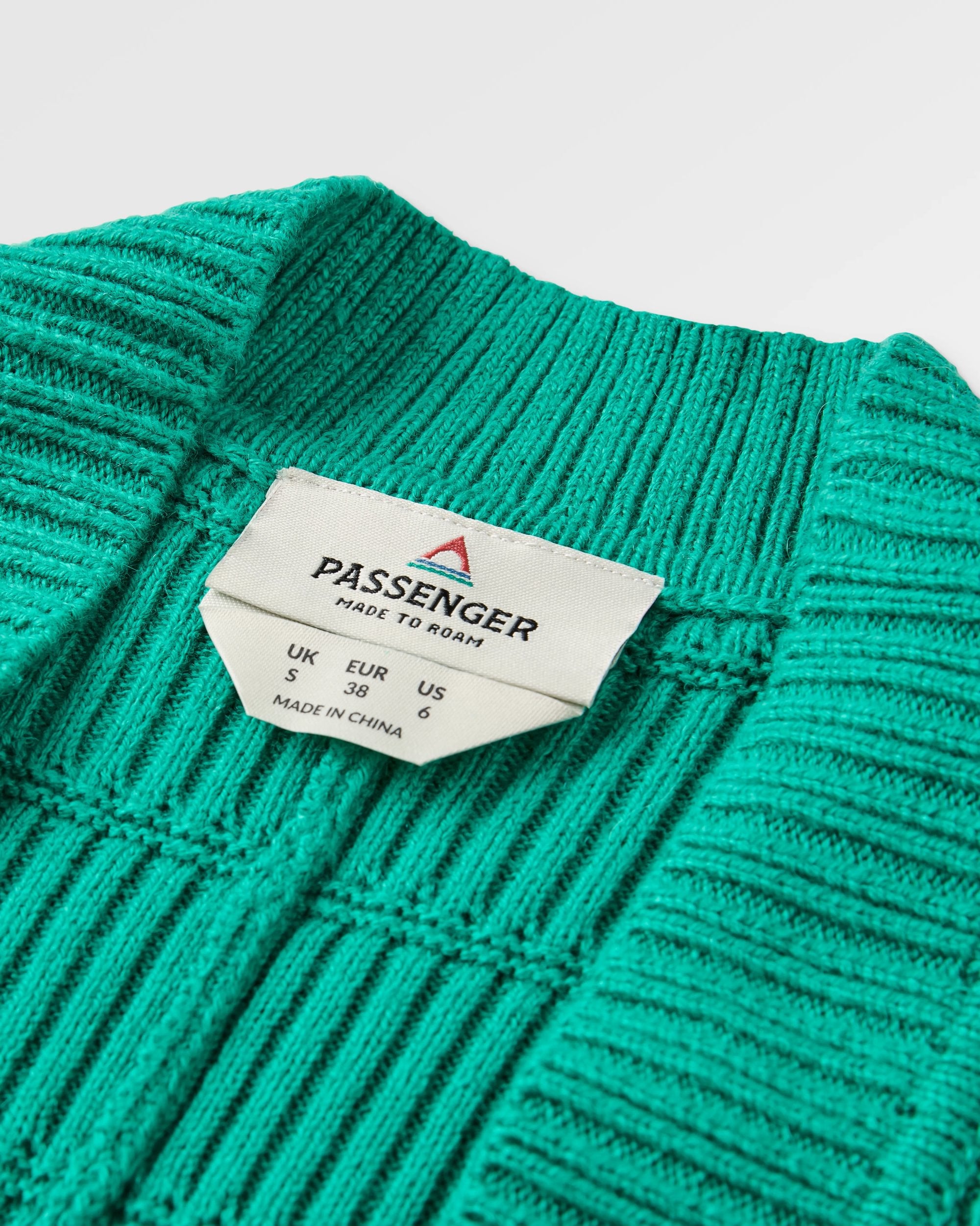 Nurture Organic Cotton Cardigan - Greenlake - Flatlay