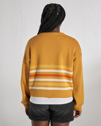 Dawner Knitted Jumper - Spruce Yellow - Studio Model