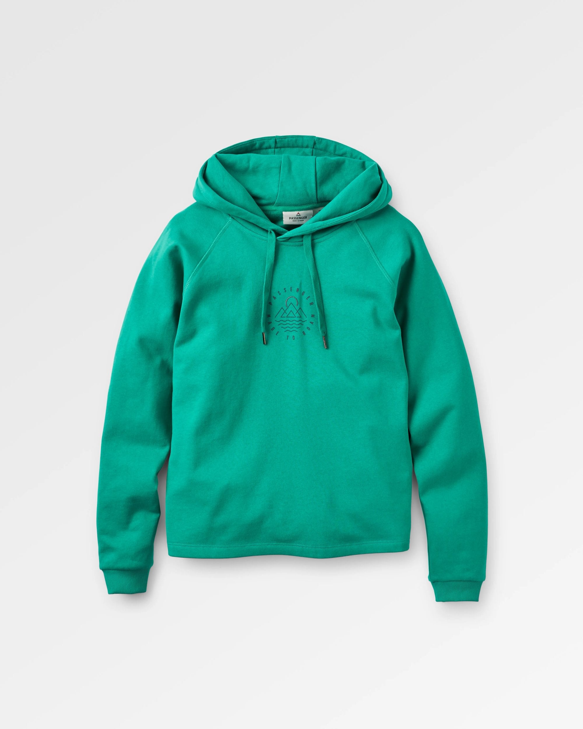 Remote Recycled Cotton Hoodie - Greenlake - Flatlay