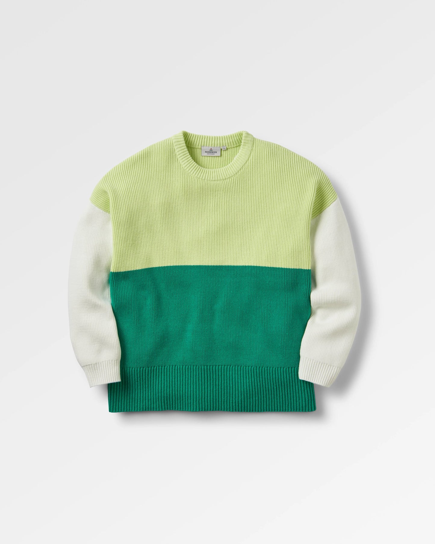 Gondwana Organic Oversized Knitted Jumper - Greenlake