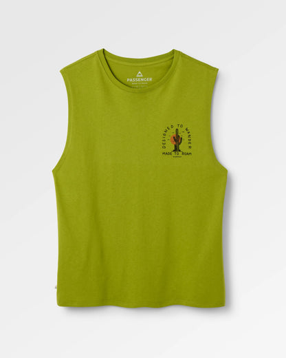 Explore Vest - Tea Green - Flatlay