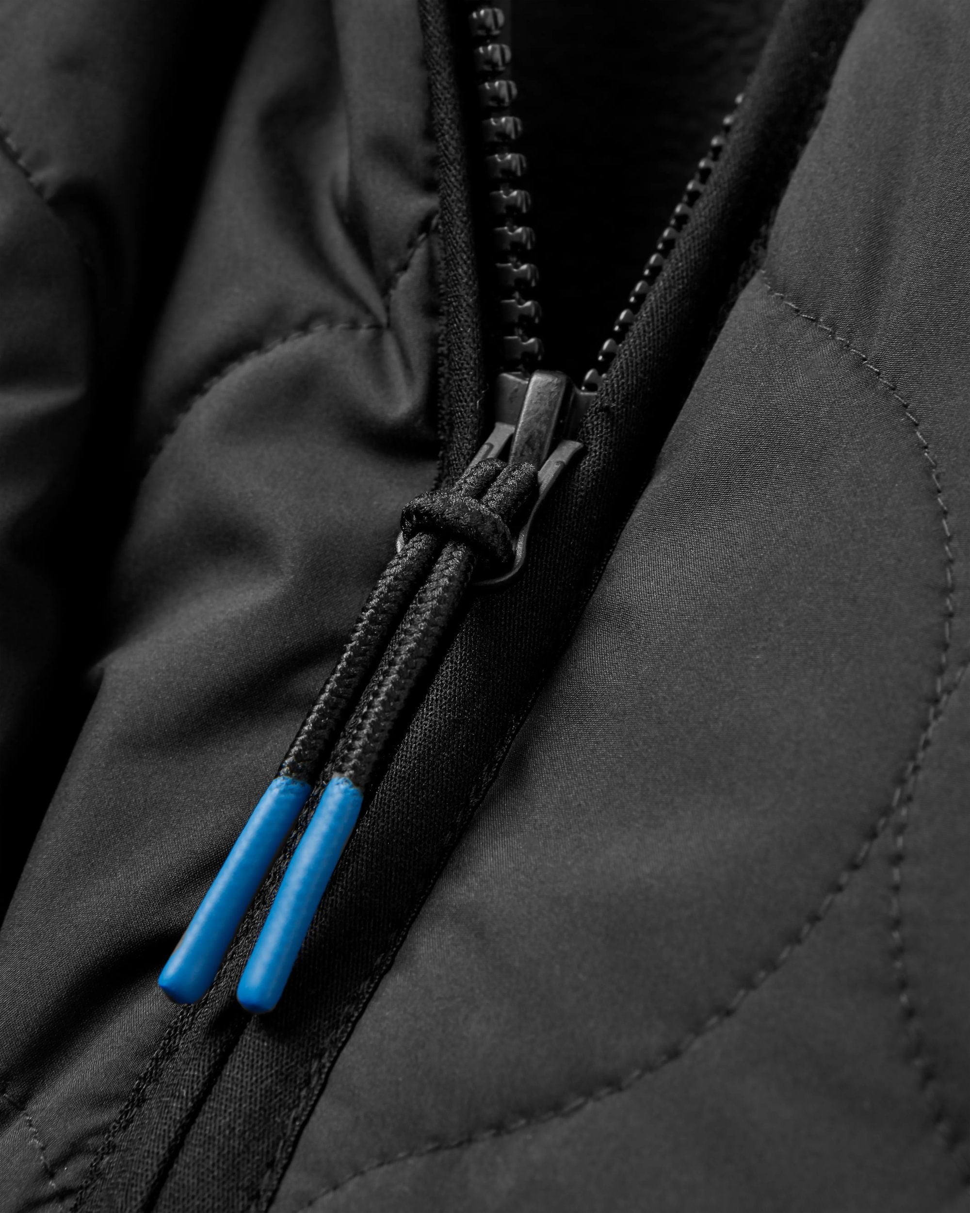 Hytte Recycled Fleece-lined Jacket - Black - Flatlay