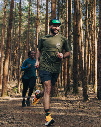 Sedona Recycled Active T-Shirt - Khaki - Lifestyle