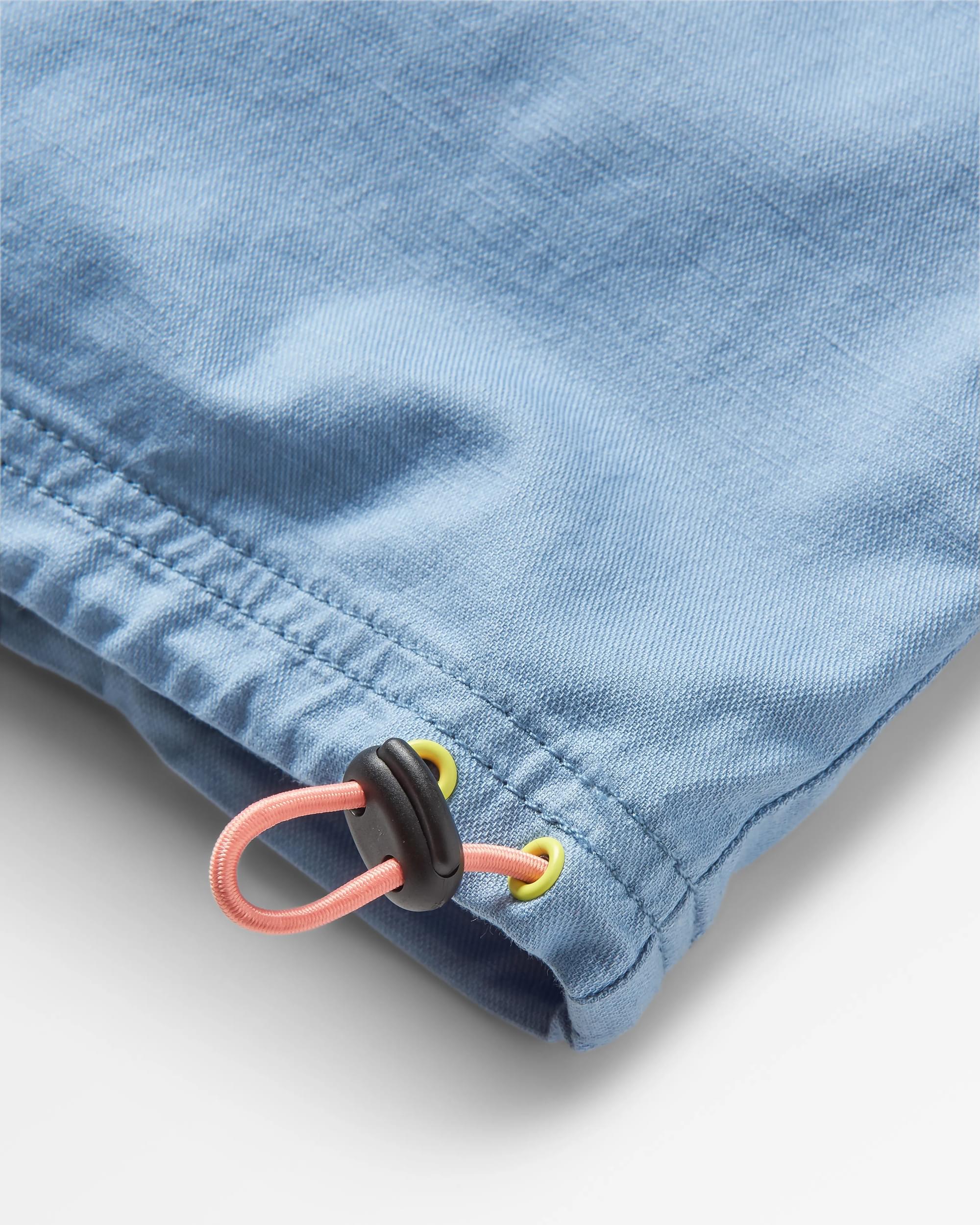 Mesmorise Organic Cotton Dress - Faded Denim - Flatlay