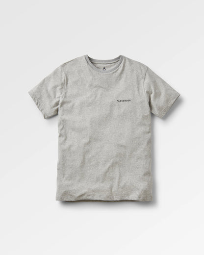 Made To Roam Recycled Cotton T-Shirt - Grey Marl