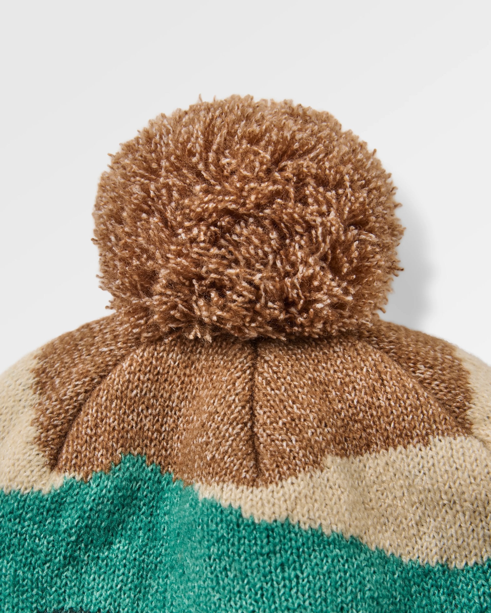 Scenic Bobble Beanie  - Scenic Oat - Flatlay