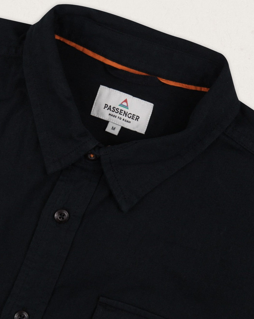 Vision Organic Cotton Overshirt - Black