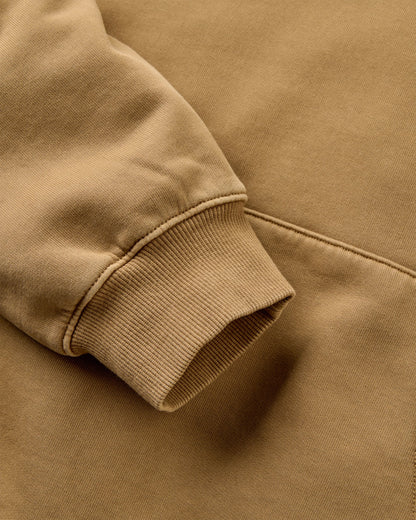 Boundless Relaxed Fit Hoodie - Caramel Brown - Flatlay