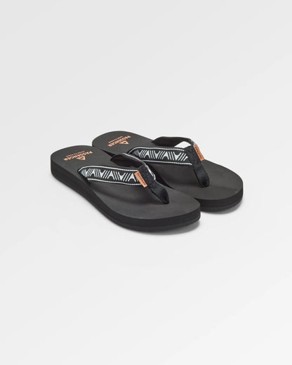 Malibu Flip Flop - Trail Monochrome