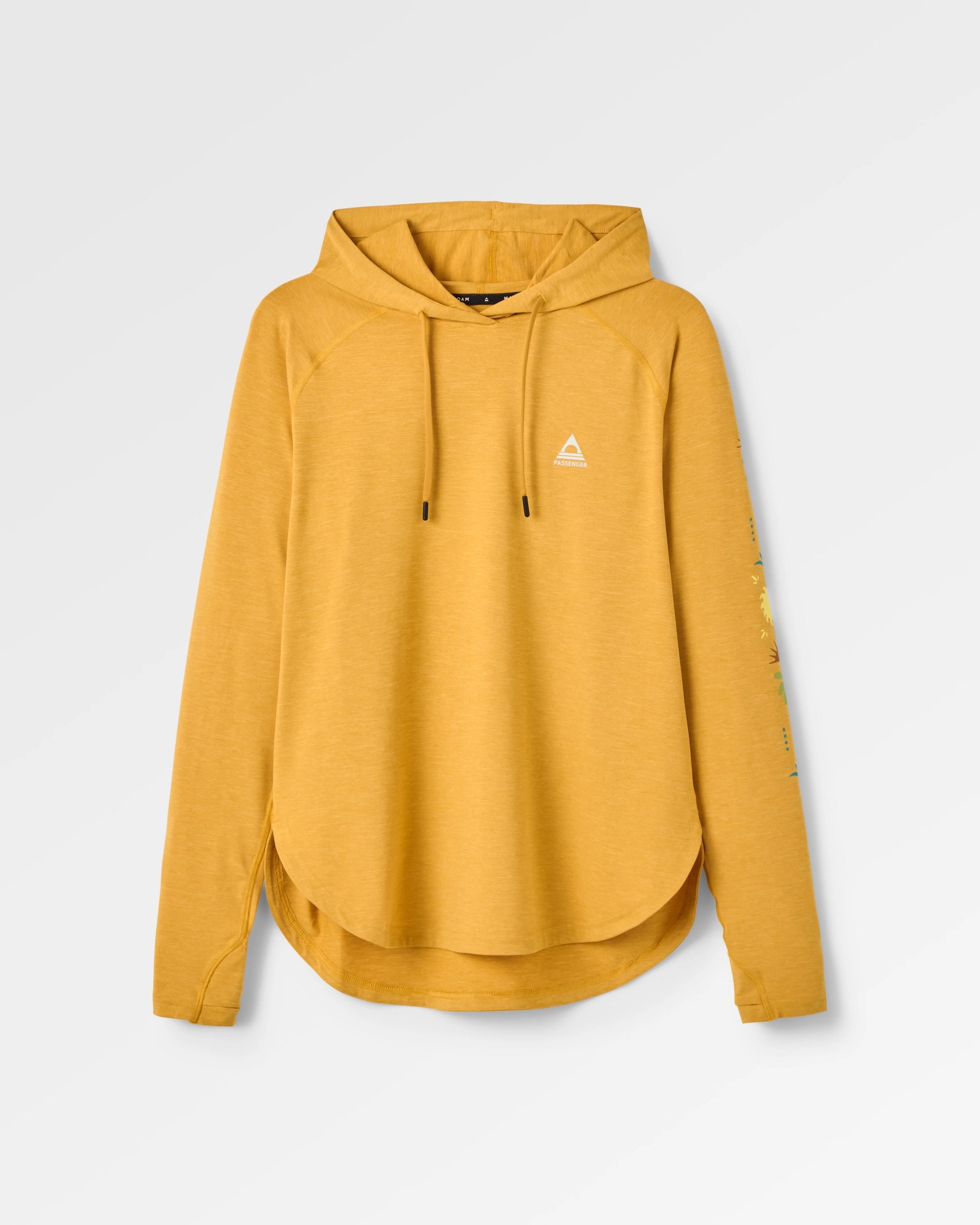 Sunvale Hooded UPF50 LS T-Shirt Spruce Yellow Marl – Passenger