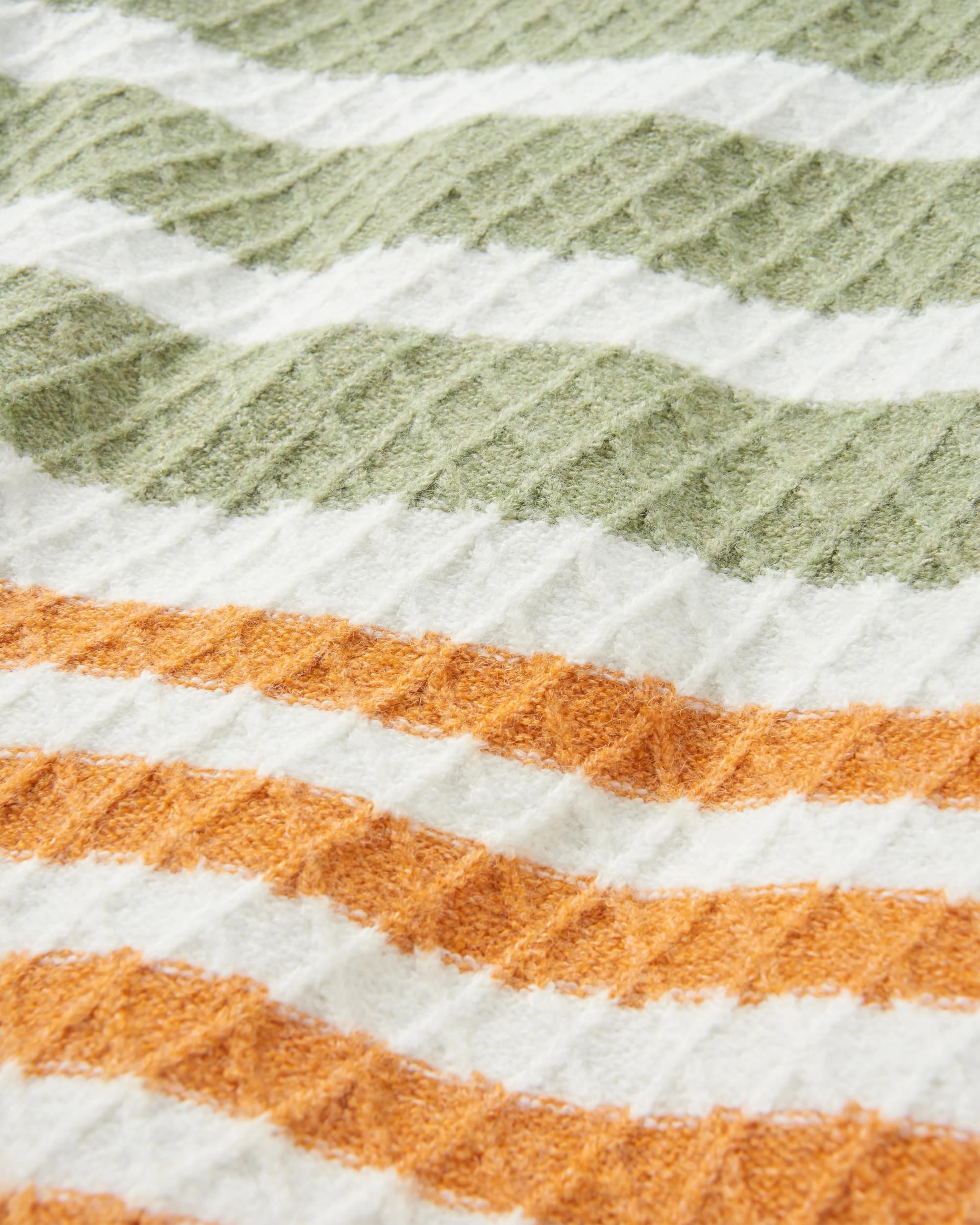 Ramble Recycled Knitted Jumper - Off White - Flatlay