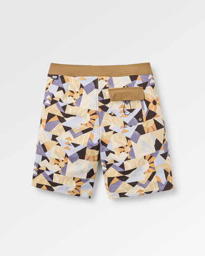 Cruiser Netplus® 21" Boardshort - Sun Patch Desert - Flatlay