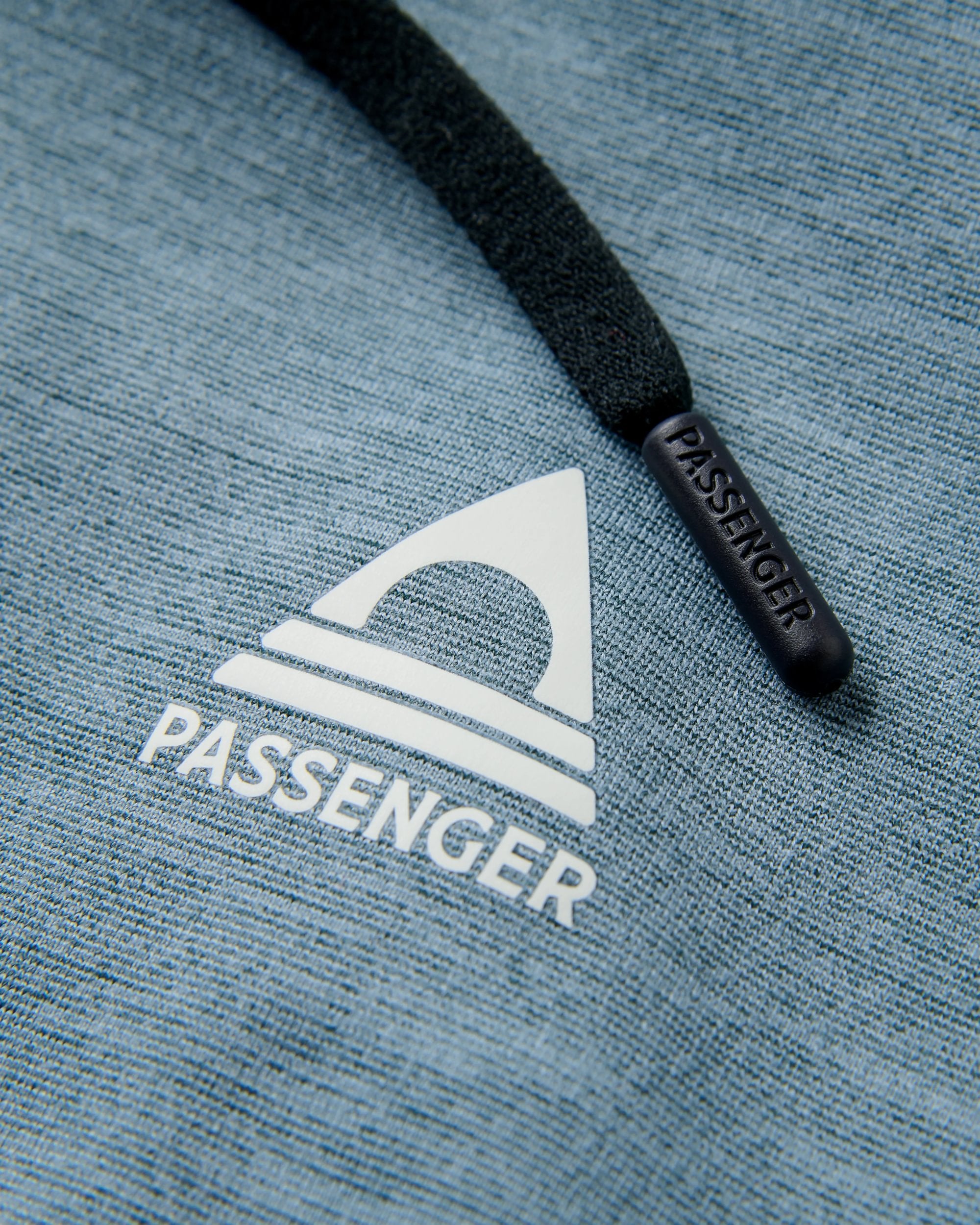 Sunvale Lightweight UPF50 Hoodie - Storm Grey Marl - Flatlay