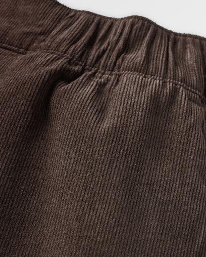 Someday Organic Cotton Corduroy Trouser - Coffee