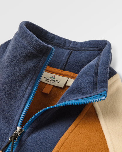 Jazz Polar Fleece - Retro Orange - Flatlay