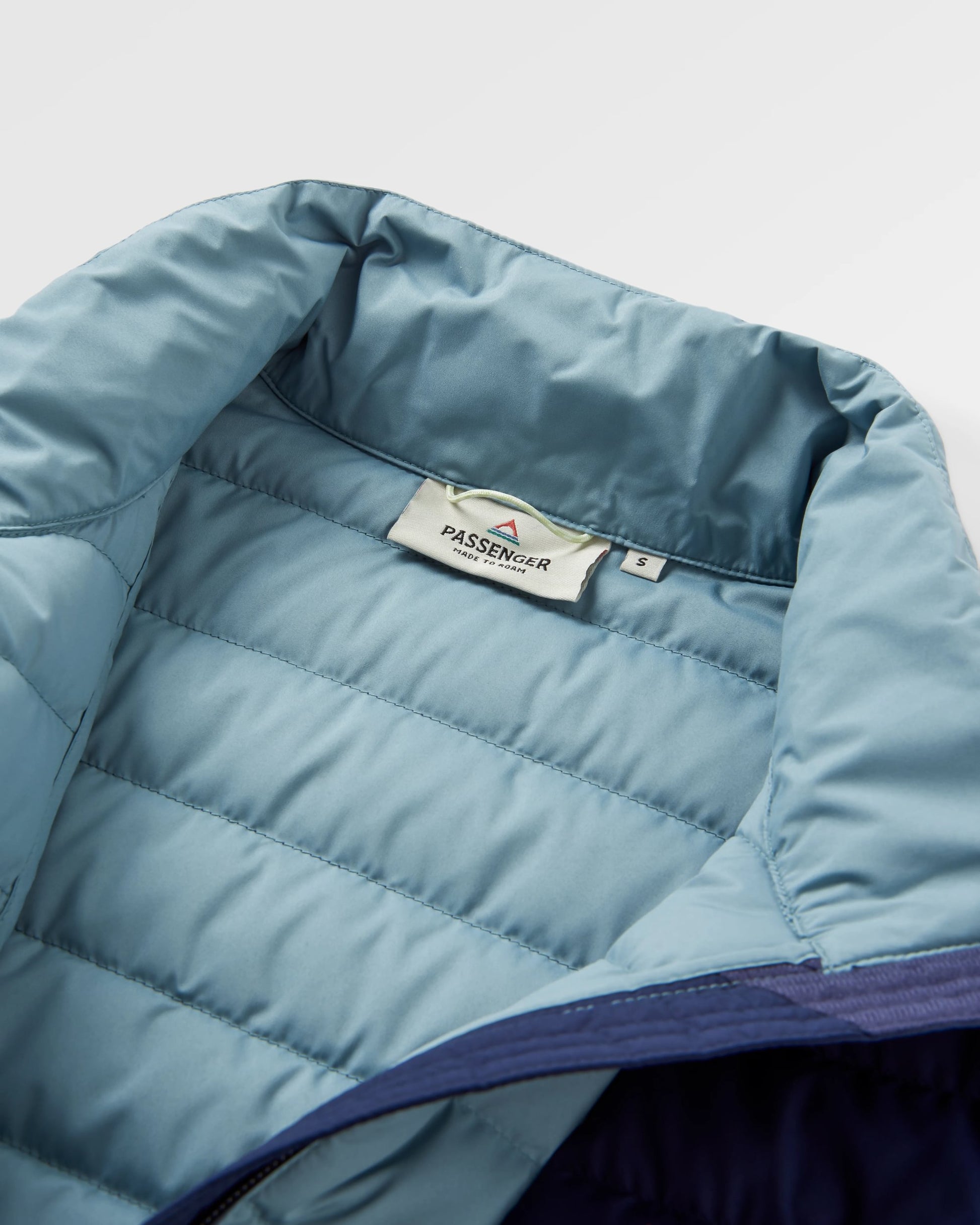 Northstar Down Recycled Vest -  Rich Navy/Pear Green/Arctic