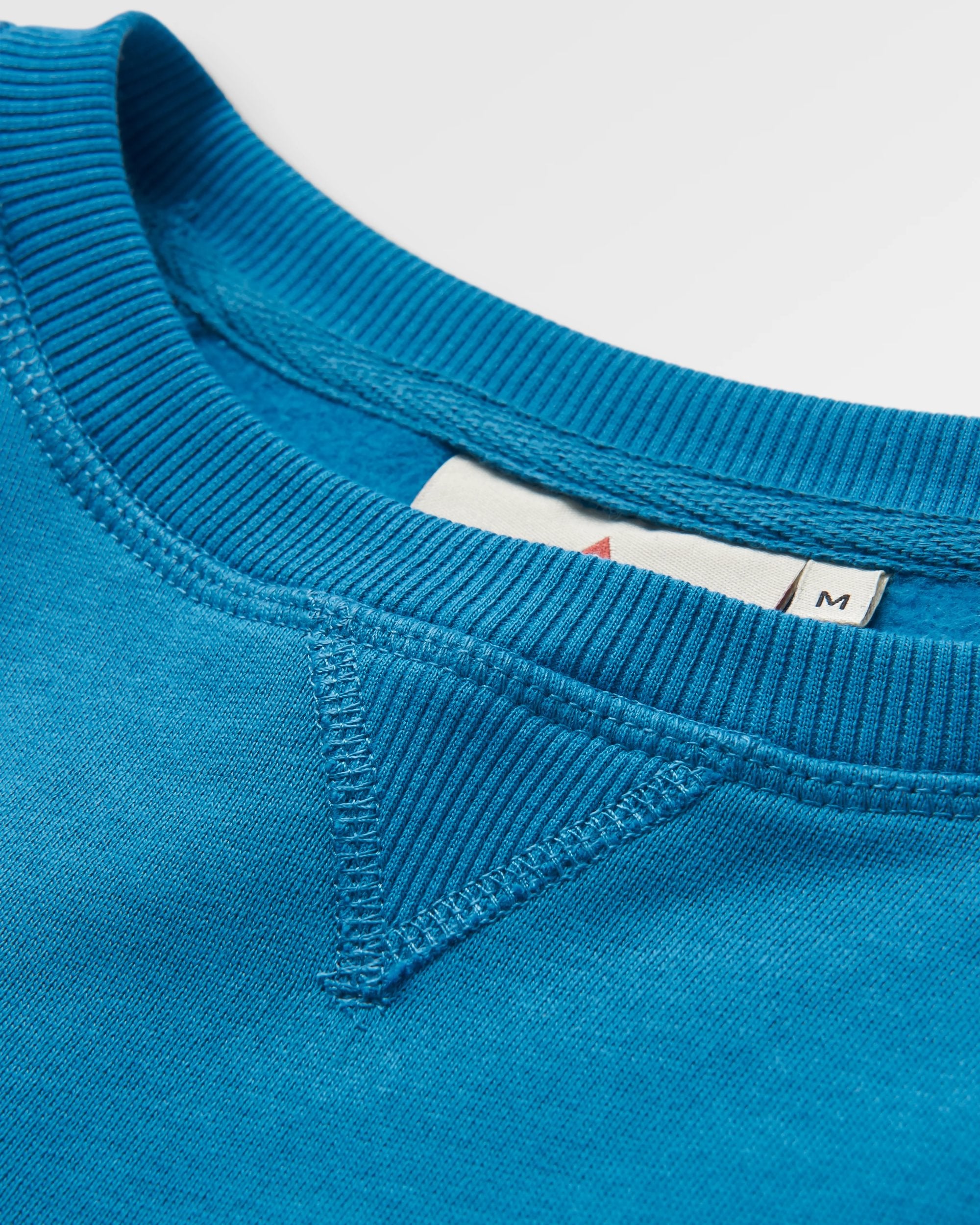 Odyssey Organic Cotton Sweatshirt - Blue Steel - Flatlay