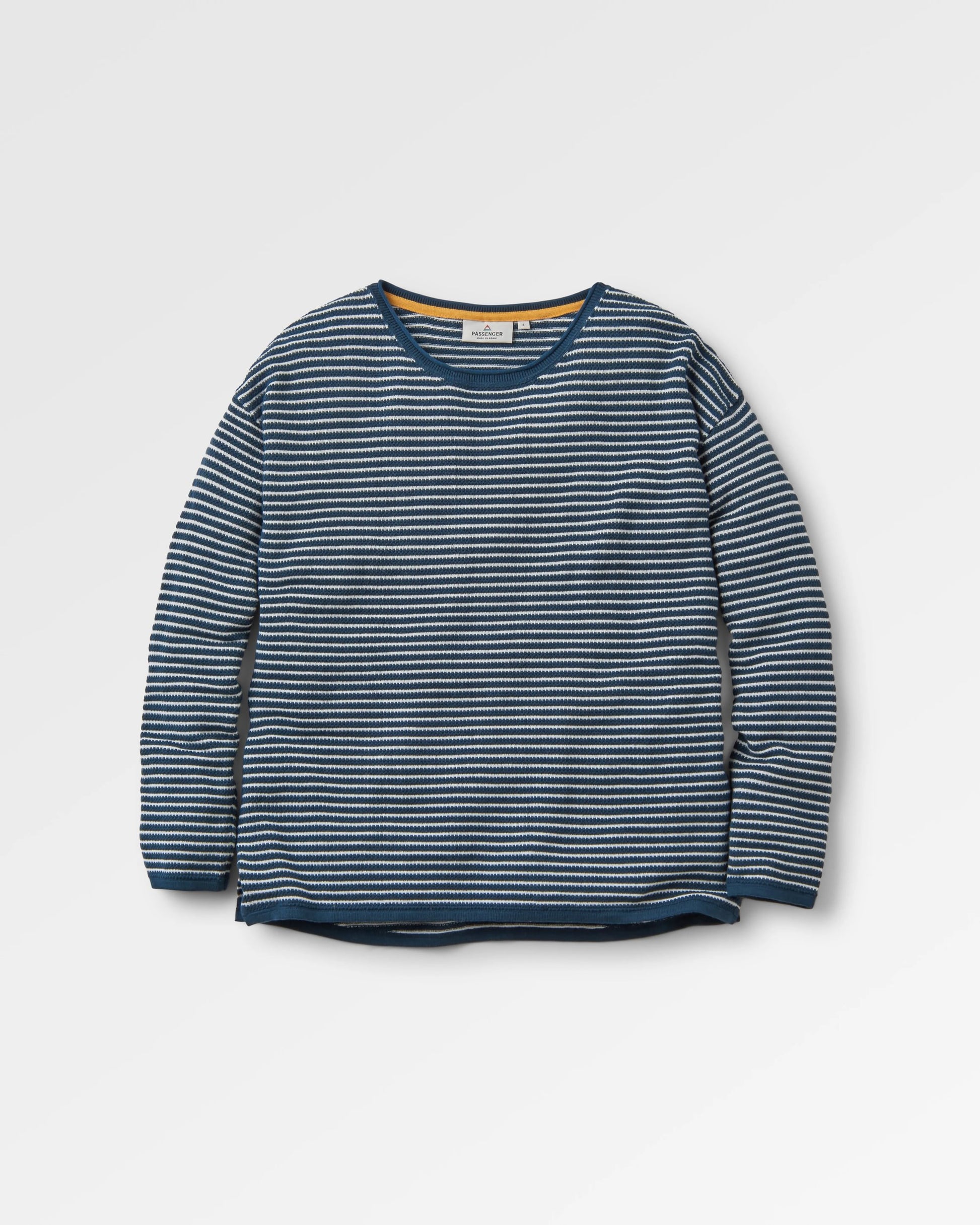 Muir Organic Knitted Jumper - Dark Denim