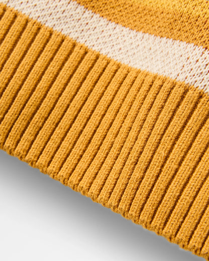 Dawner Knitted Jumper - Spruce Yellow - Flatlay