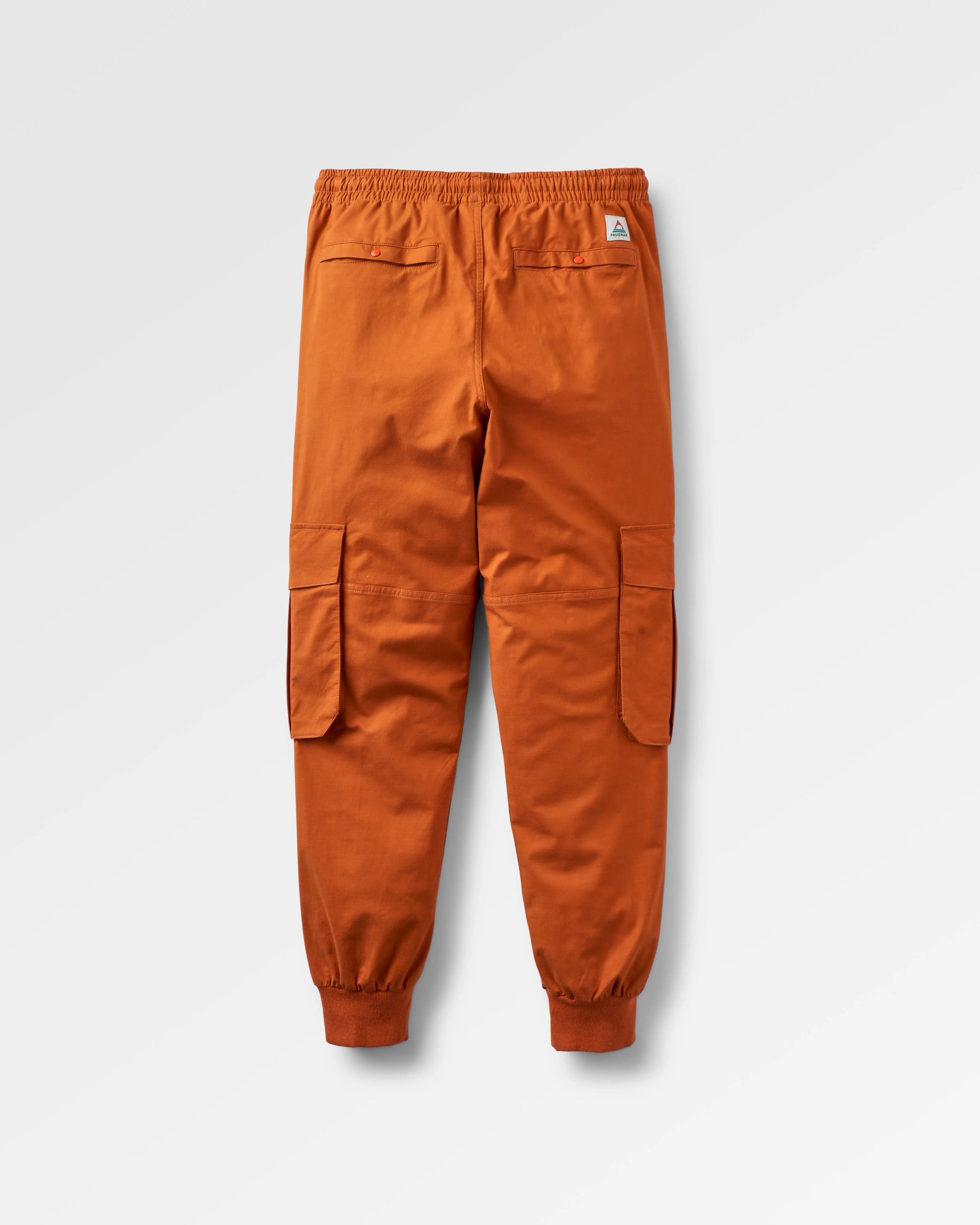 Hydrilla Organic Cotton Trouser - Sunset Orange - Flatlay