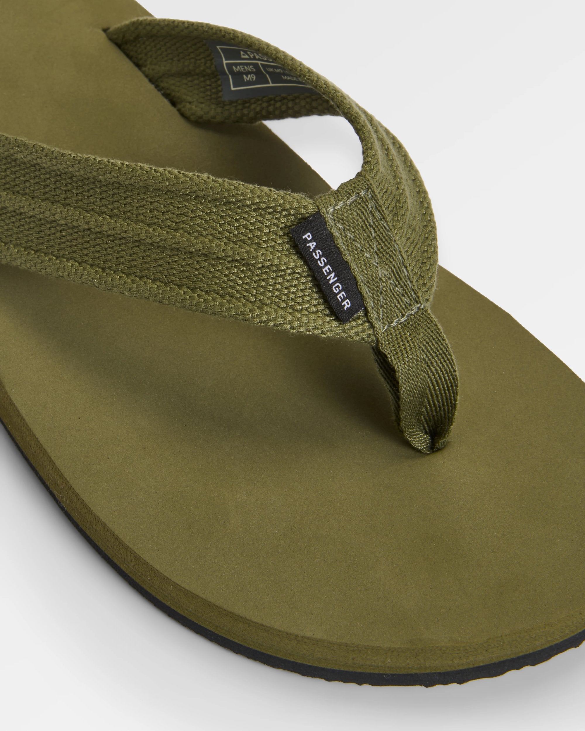 Santos Flip Flop 2.0 - Khaki - Flatlay