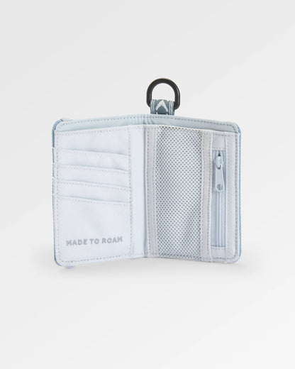 Vantage Wallet - Faded Denim/ Grey Blue - Flatlay