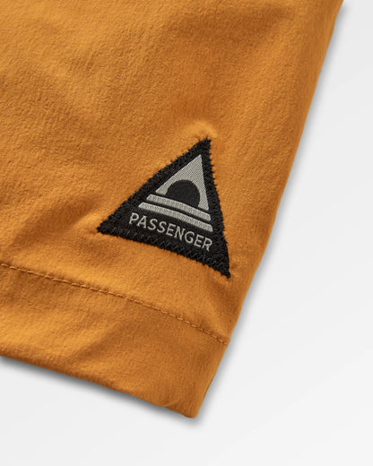 Drifter Beach Linerless Short - Spruce Yellow - Flatlay