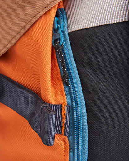 Boondocker Recycled 26L Backpack - Arctic/Retro Orange - Flatlay